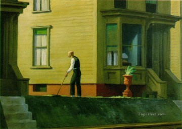 Edward Hopper Painting - pennsylvania coal town Edward Hopper